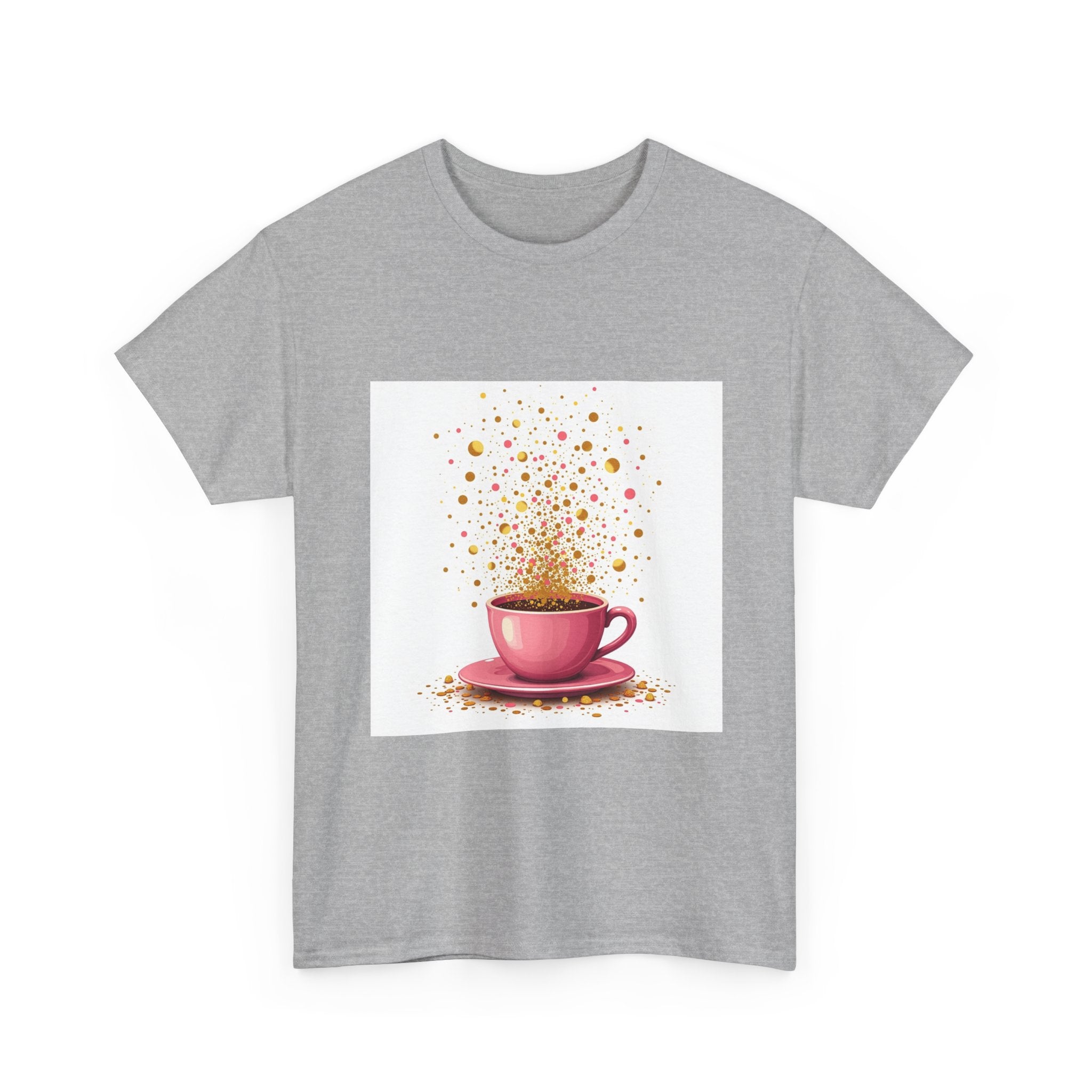 Hot Mess Grandma Tee - Glitter Chaos and Coffee
