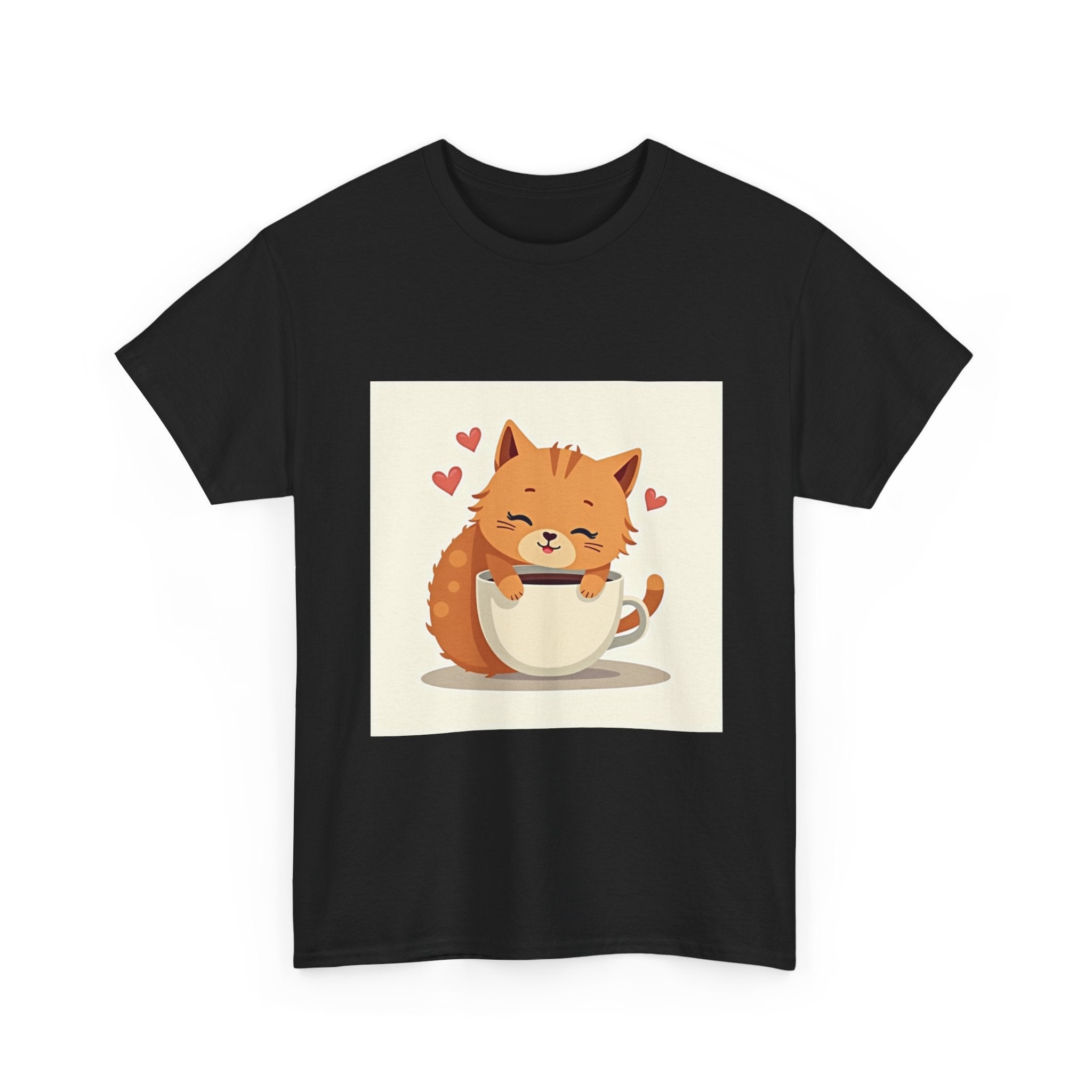 Cat Mom Shirt - Blessed by Cats and Coffee
