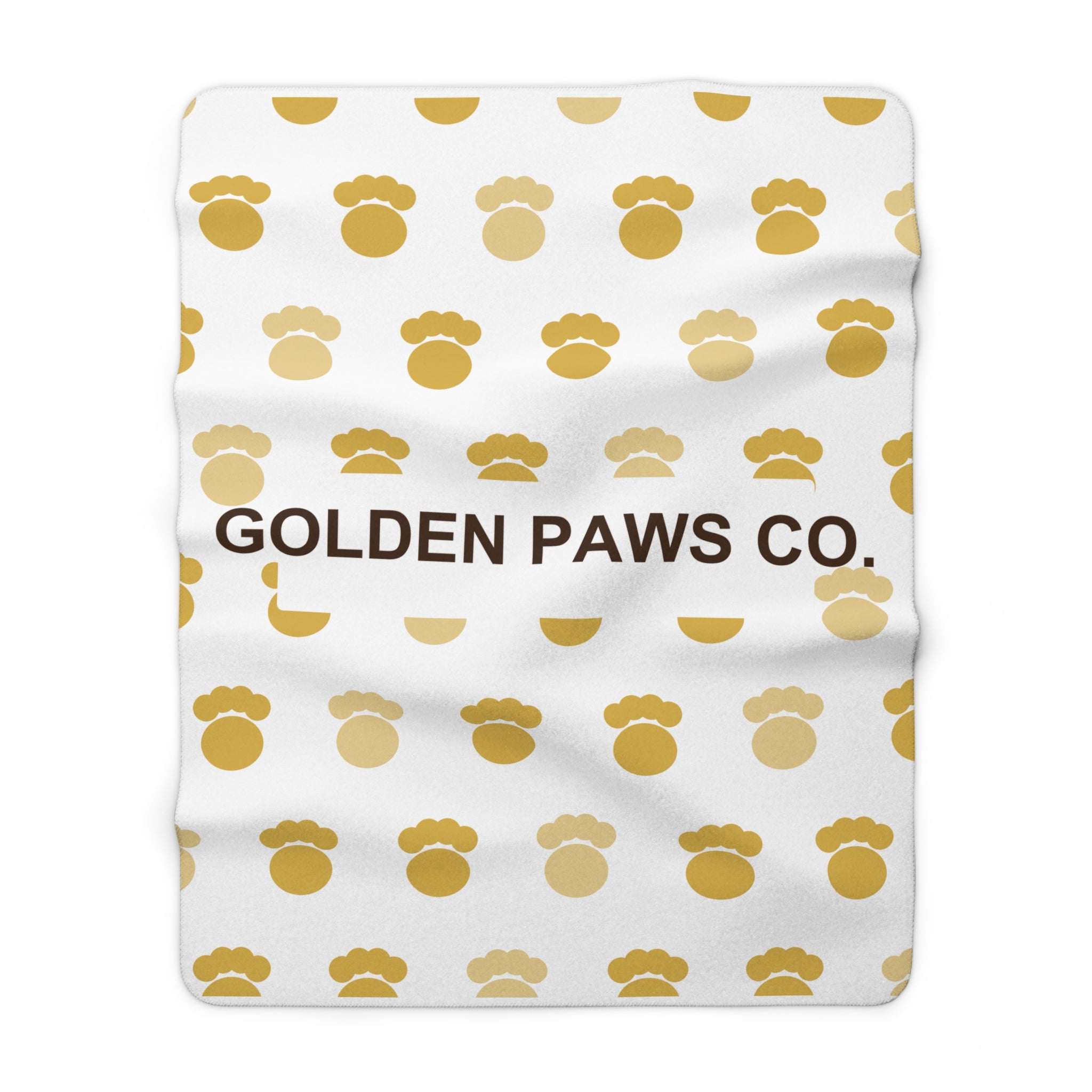 Golden Retriever Sherpa Blanket