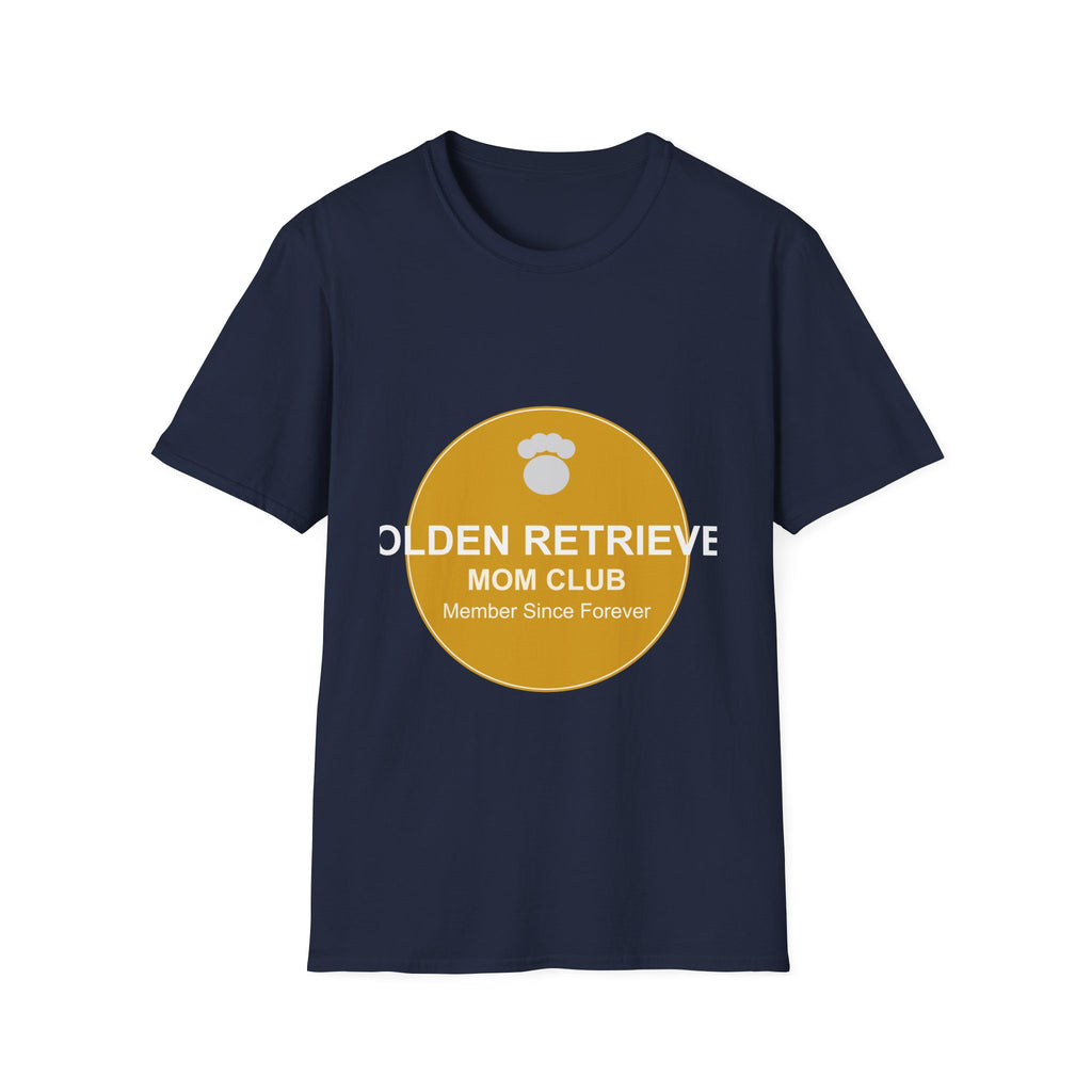 Golden Retriever Mom Club Tee