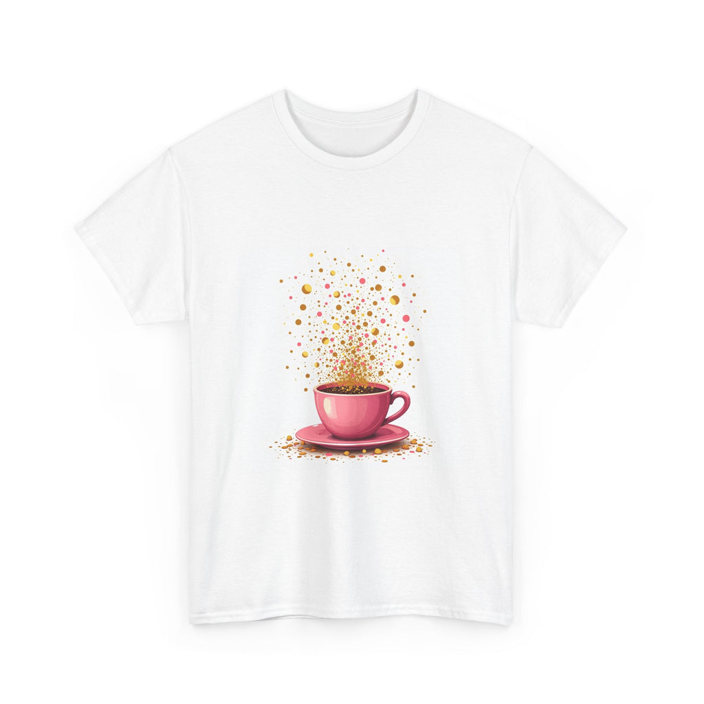 Hot Mess Grandma Tee - Glitter Chaos and Coffee