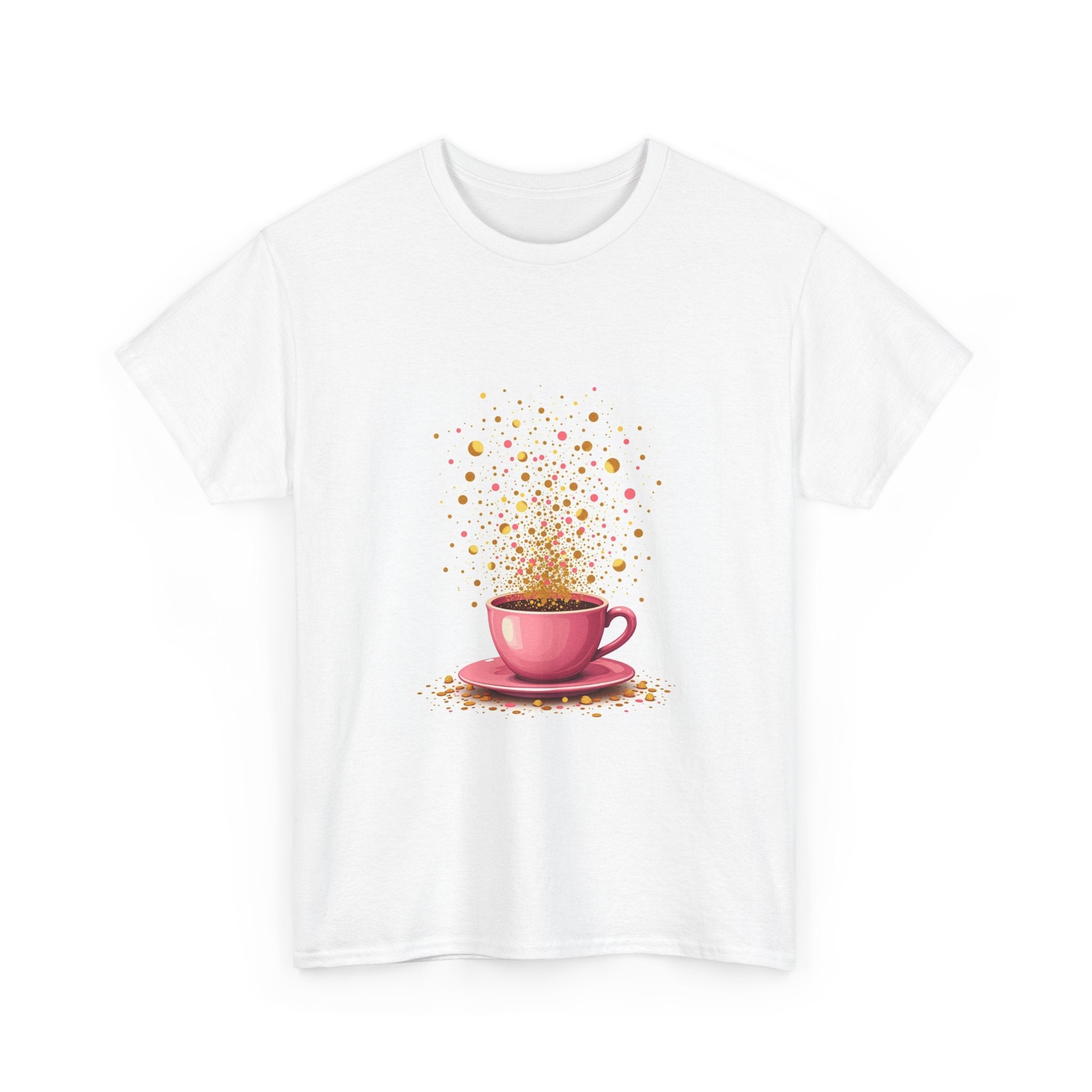 Hot Mess Grandma Tee - Glitter Chaos and Coffee