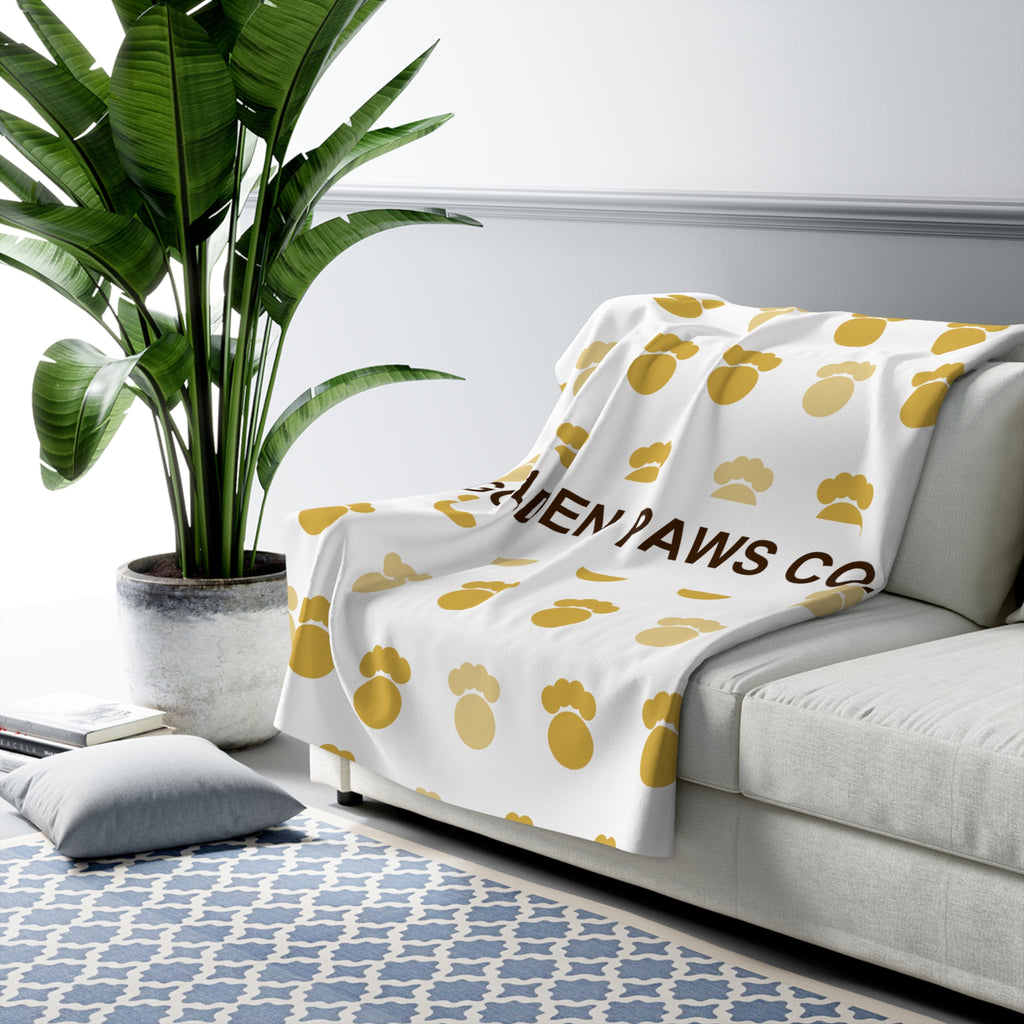 Golden Retriever Sherpa Blanket