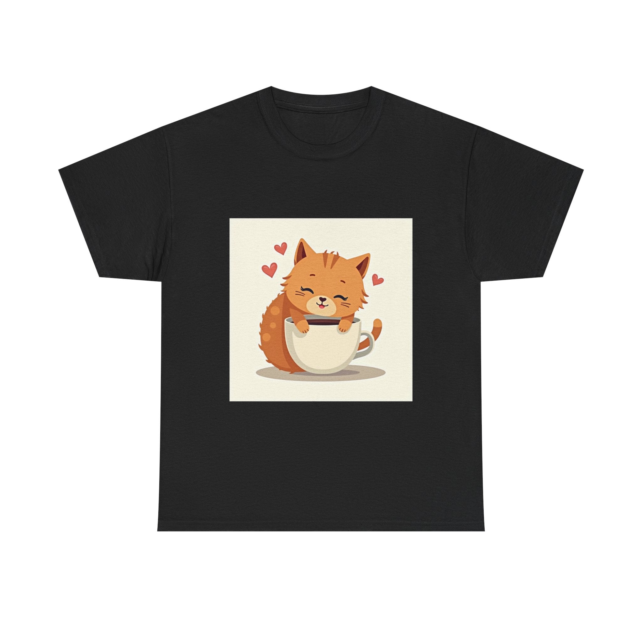 Cat Mom Shirt - Blessed by Cats and Coffee