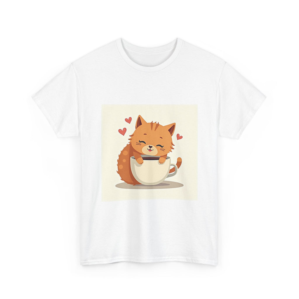 Cat Mom Shirt - Blessed by Cats and Coffee