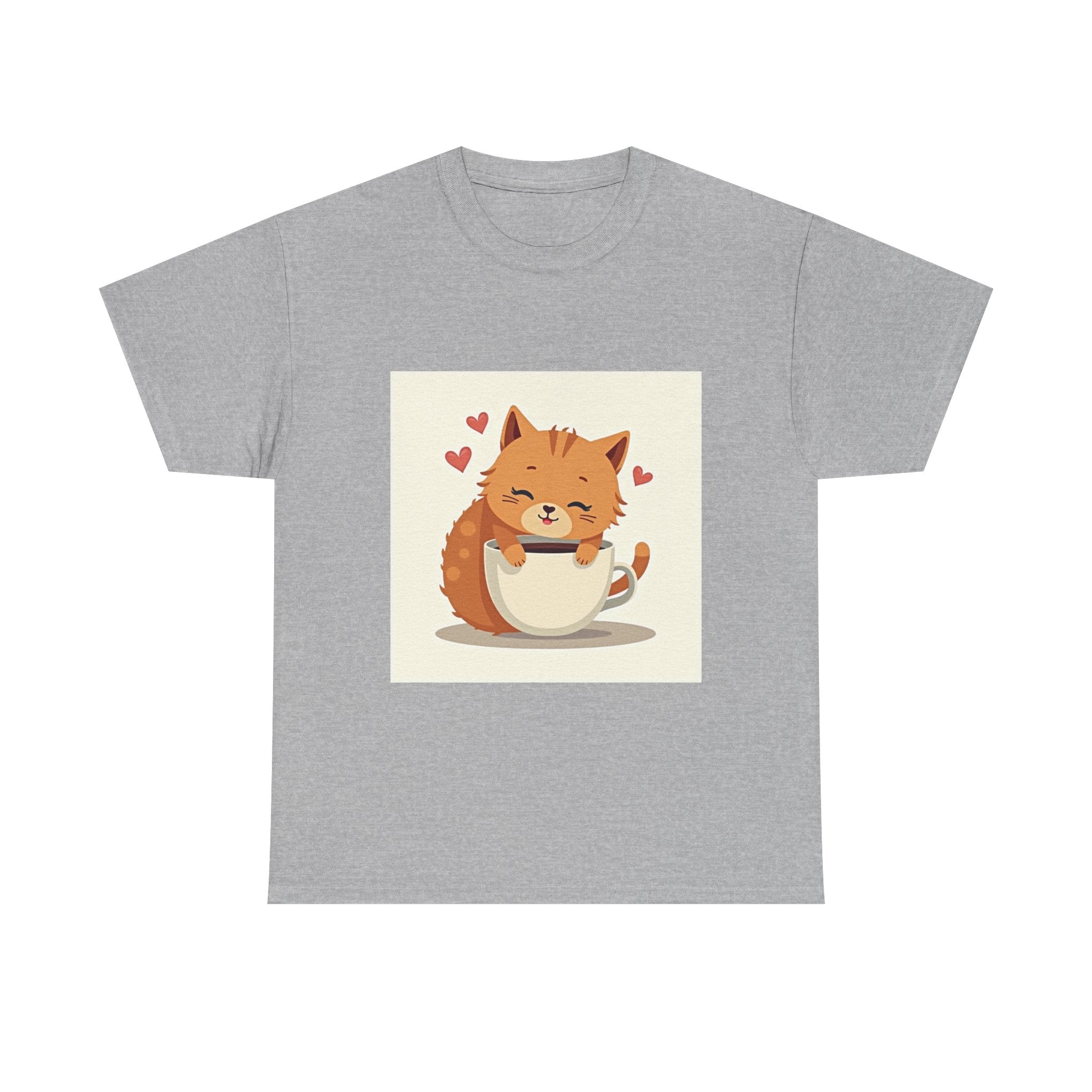 Cat Mom Shirt - Blessed by Cats and Coffee