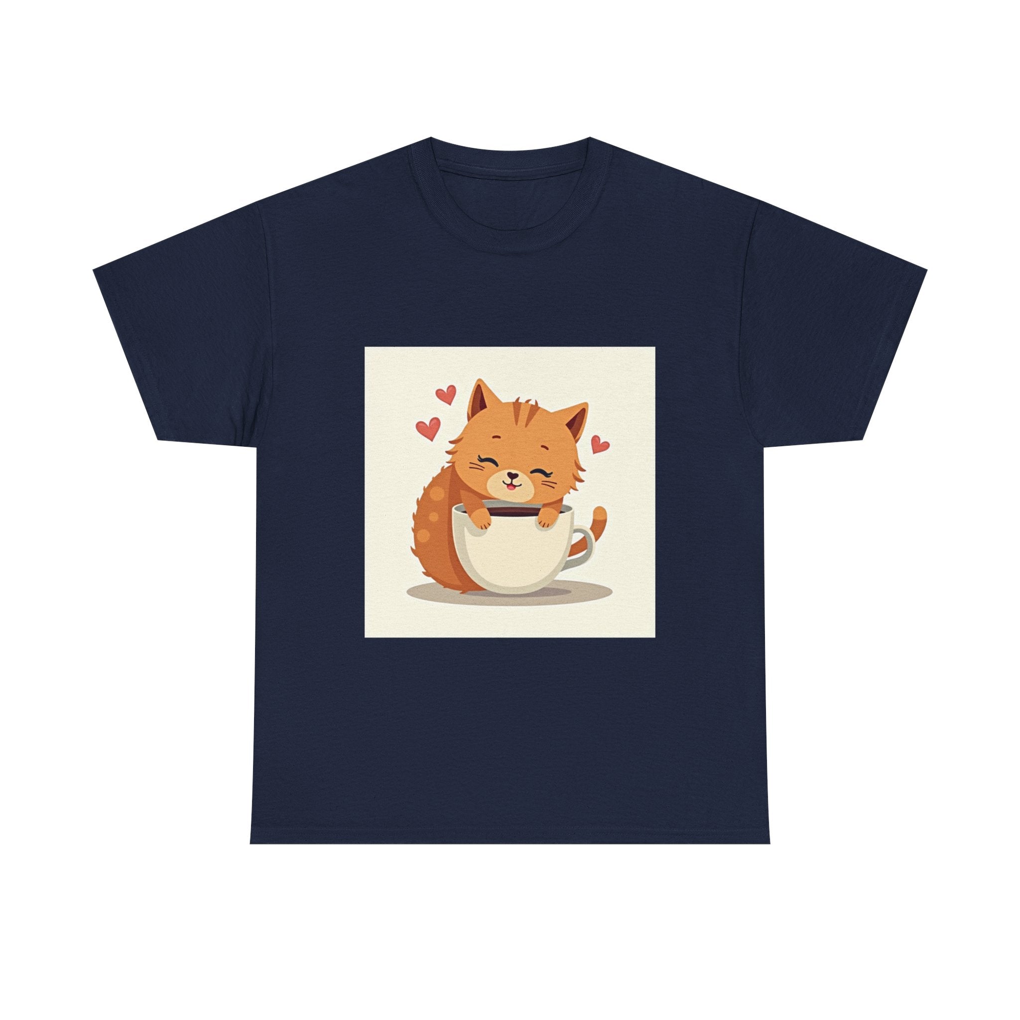 Cat Mom Shirt - Blessed by Cats and Coffee