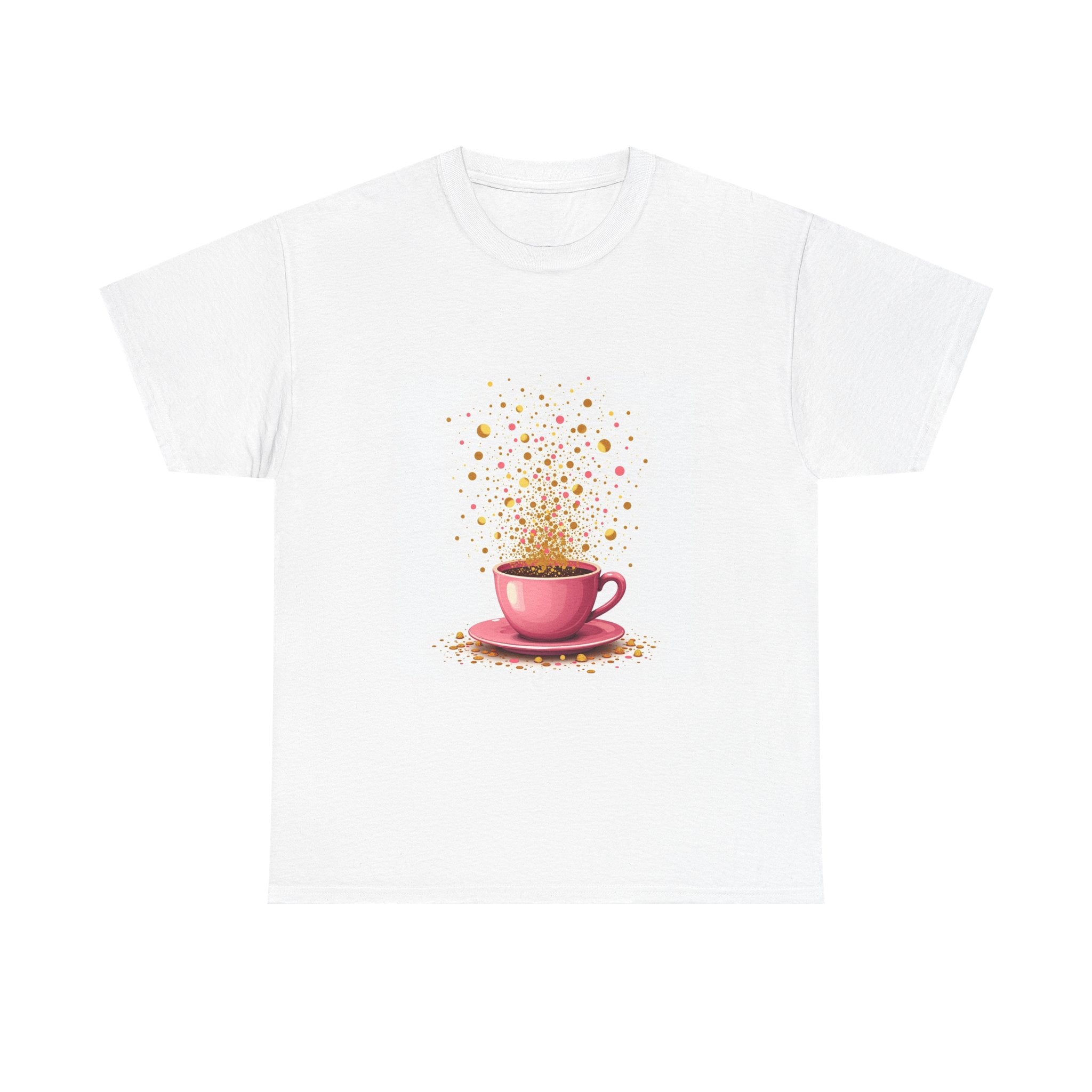 Hot Mess Grandma Tee - Glitter Chaos and Coffee
