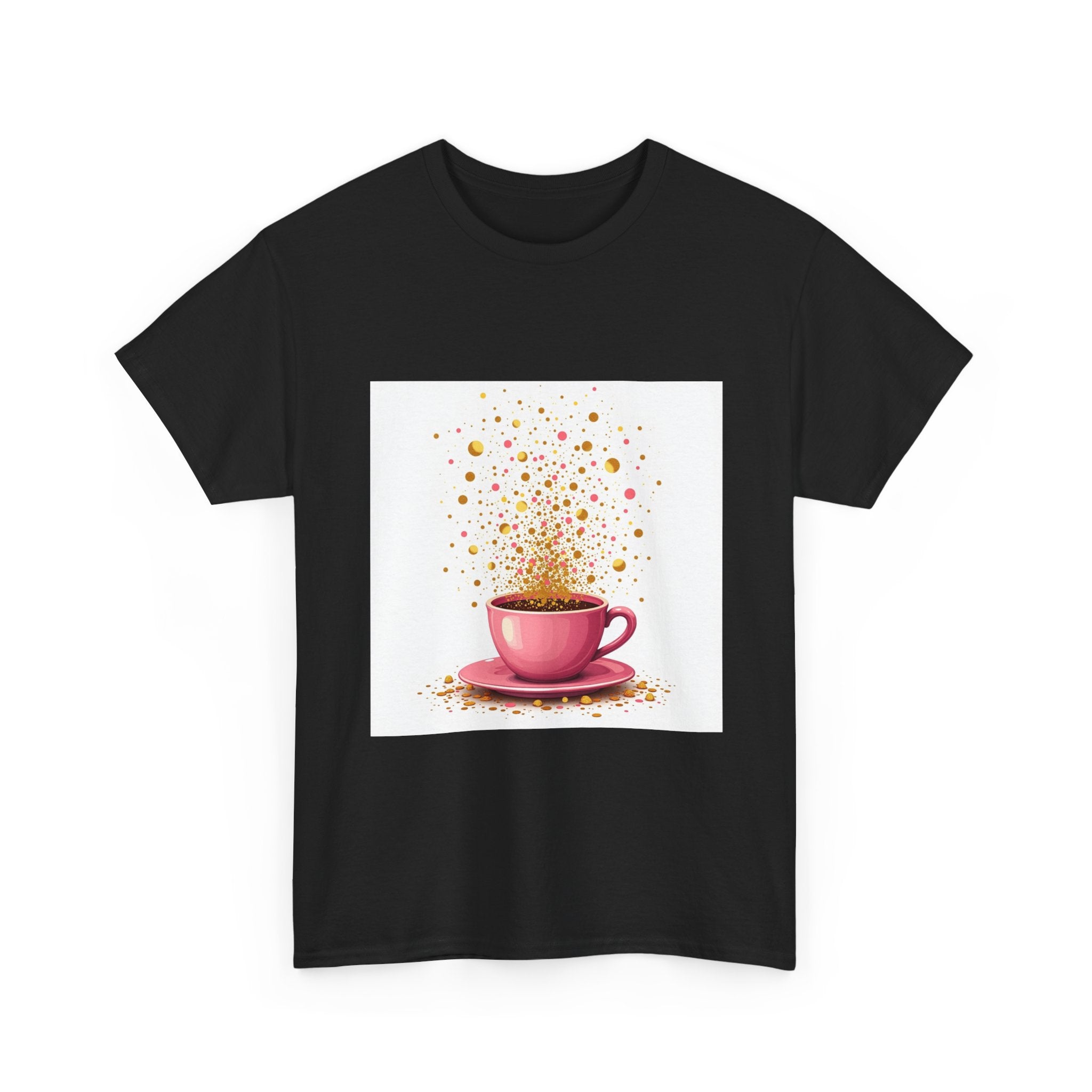 Hot Mess Grandma Tee - Glitter Chaos and Coffee