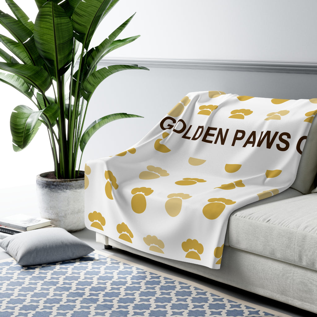 Golden Retriever Sherpa Blanket