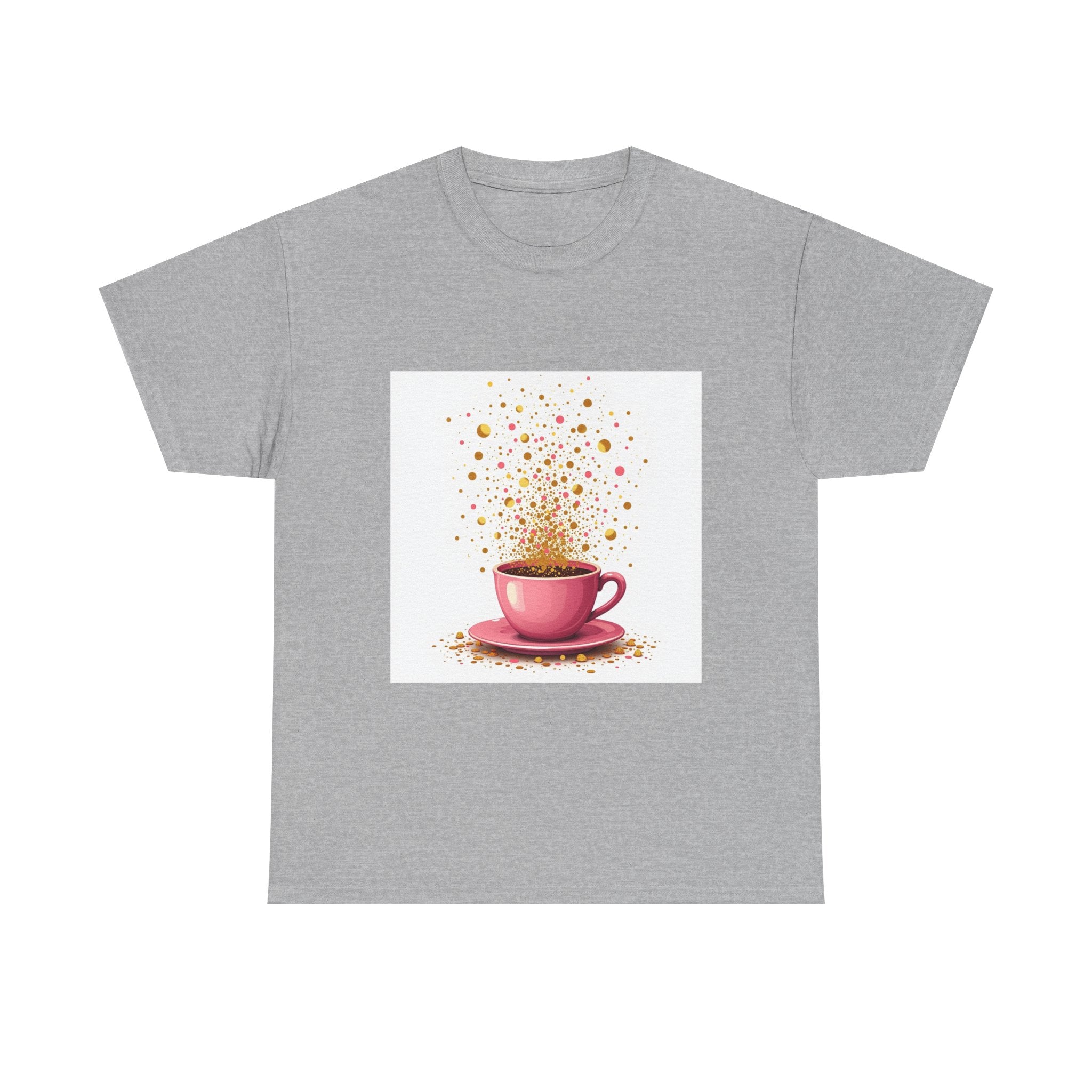 Hot Mess Grandma Tee - Glitter Chaos and Coffee