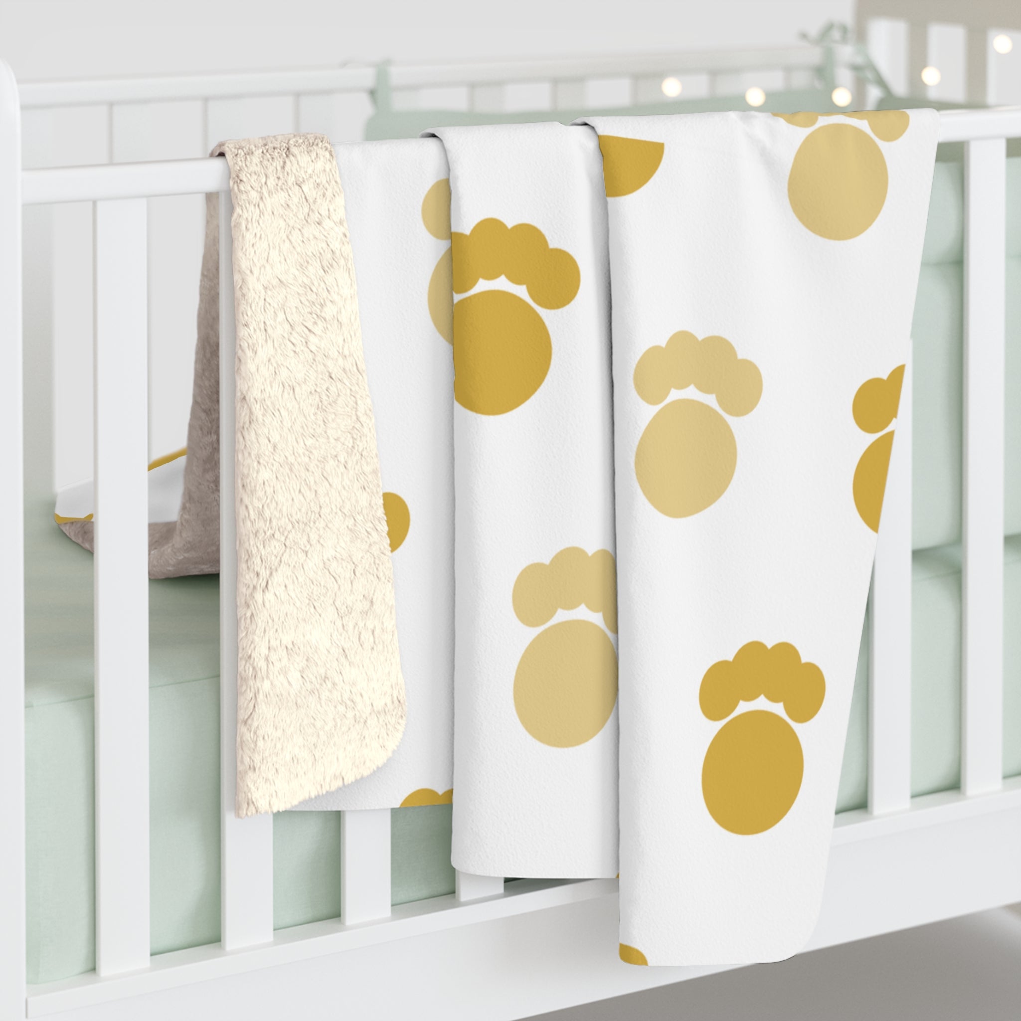 Golden Retriever Sherpa Blanket