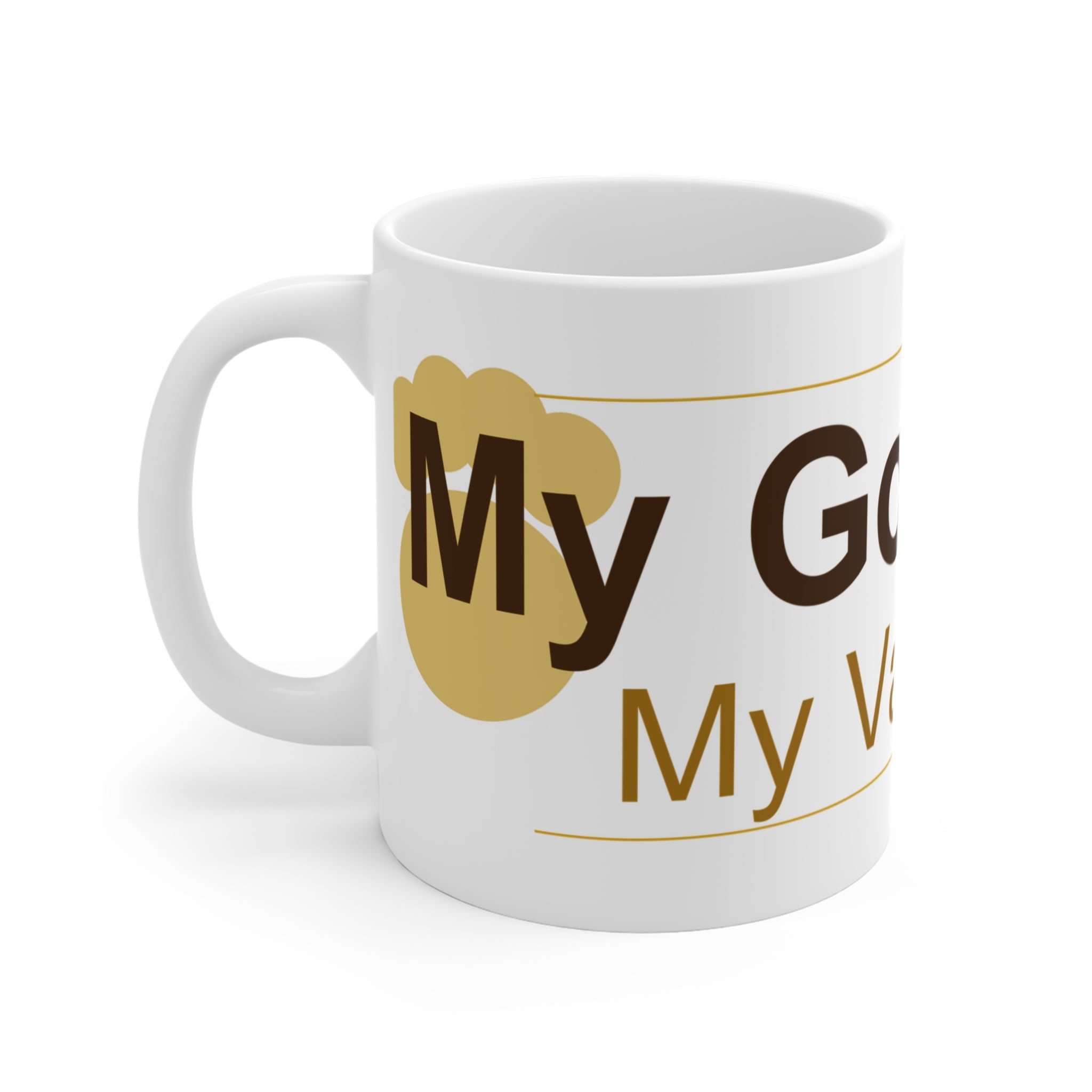 My Golden Is My Valentine Mug