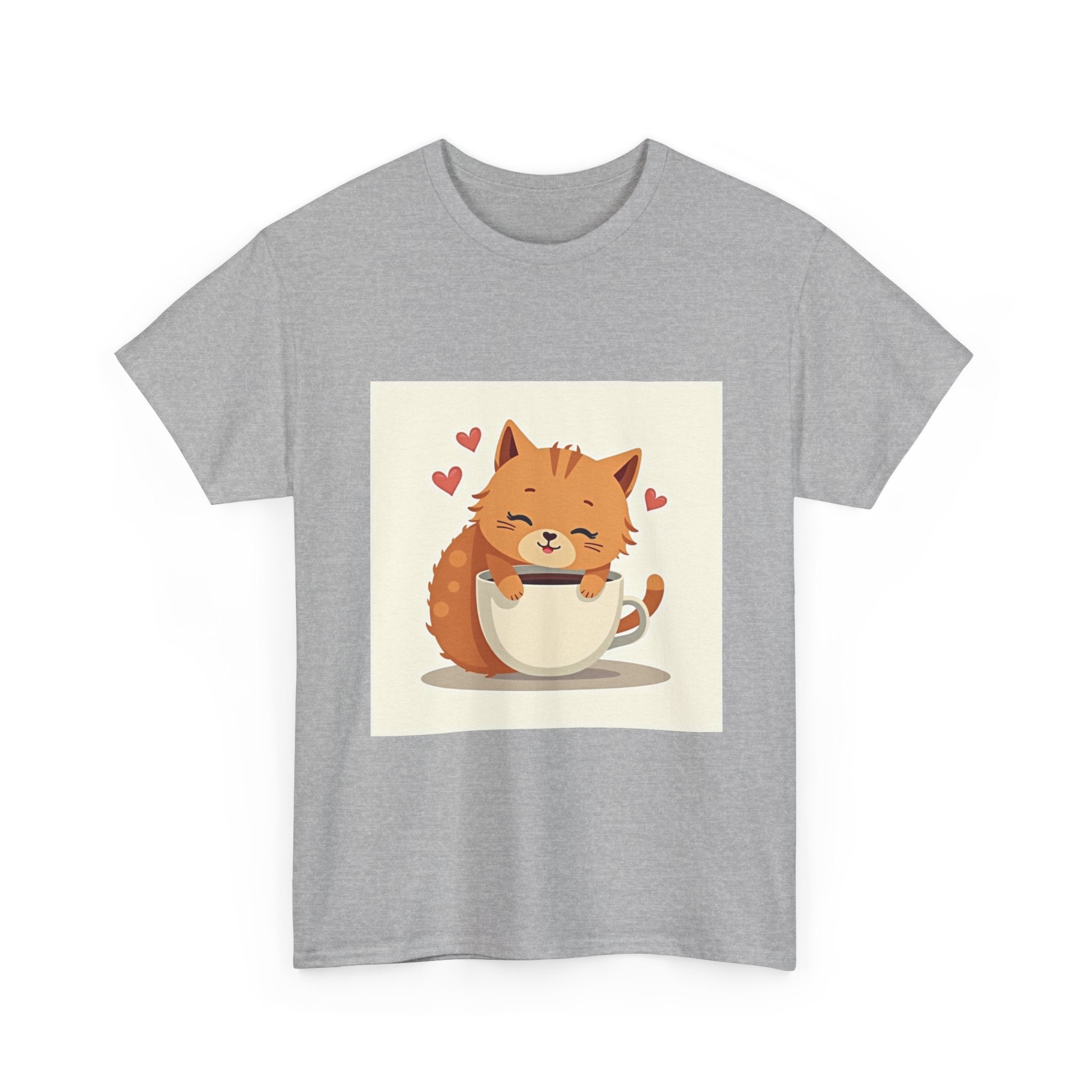 Cat Mom Shirt - Blessed by Cats and Coffee